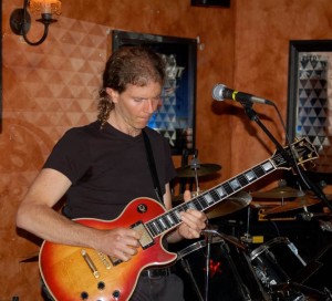 Dennis playing a gig in 2009