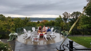 patio at Inn at Taughannock Falls