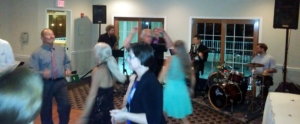 people dancing at corporate event that The Way Band played