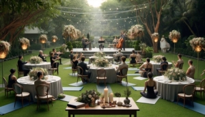 soothing live music at wedding