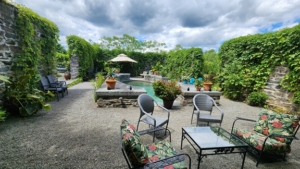 courtyard at Treman Center