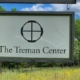 front sign at Treman Center