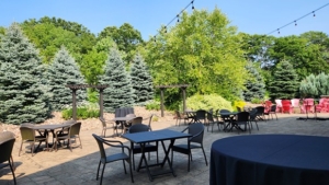 patio at Trailwater Lodge