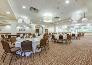 grand ballroom at Binghamton DoubleTree