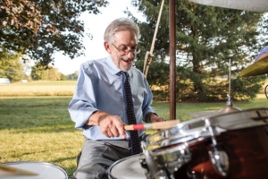 Michael Wellen playing in Salsa Ithacana