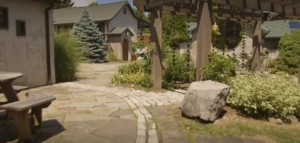 courtyard at New Park