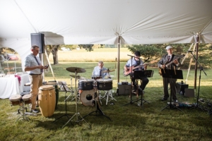 Salsa Ithacana band at wedding