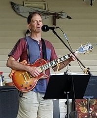 Dennis singing at Tumble Hill Campground