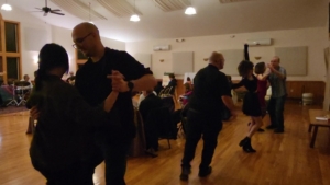 people dancing to bachata at Joy of Latin Jazz interactive concert