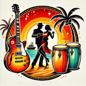 Sunset Salsa band logo