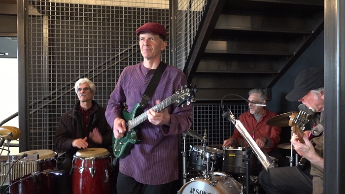 sunset salsa band at cinco de mayo party