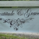 front sign at Gratitude & Grace