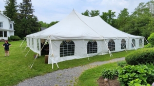 tent at Gratitude & Grace