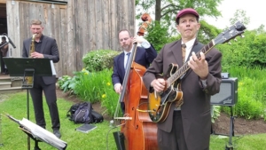 jazz band at Gratitude & Grace