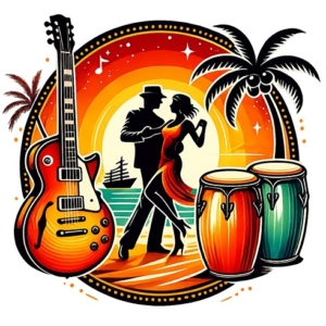 Sunset Salsa Band Logo