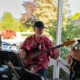 Sunset Salsa Trio plays live