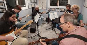 Dennis' students jamming