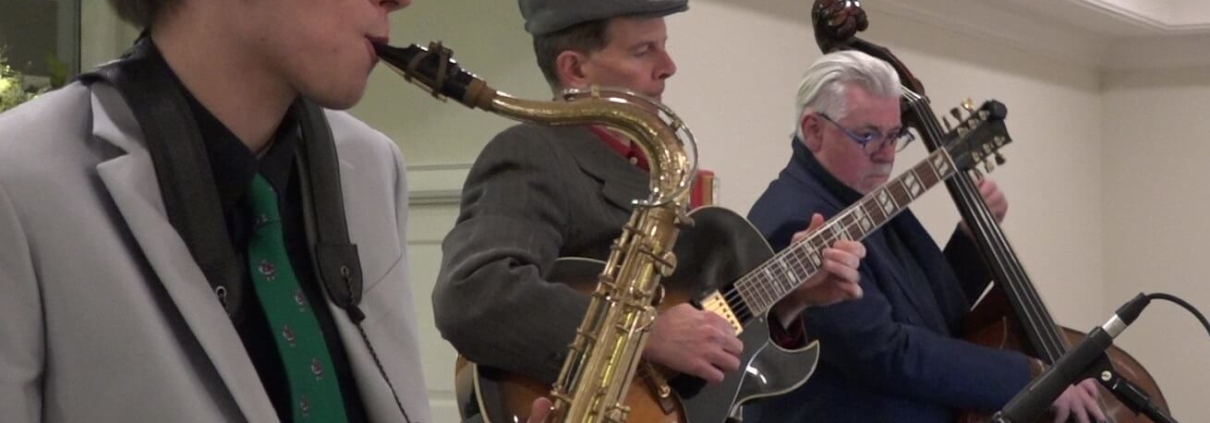 dennis winge jazz ensemble performing at dunes golf & beach club