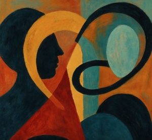 abstract drawing of musicianship