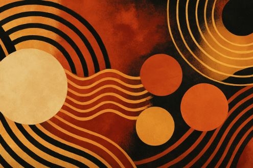 abstract drawing of rhythm theory