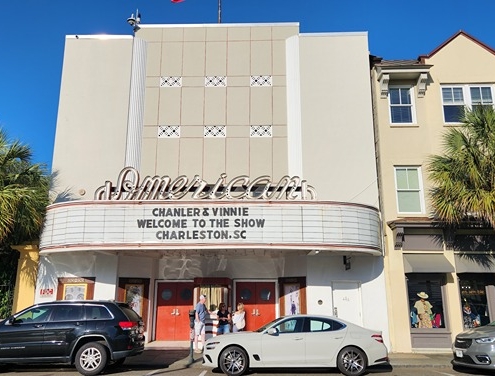 building facade at American Theatre