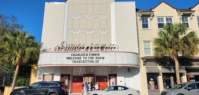 building facade at American Theatre
