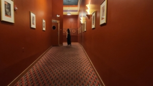 hallway at American Theatre