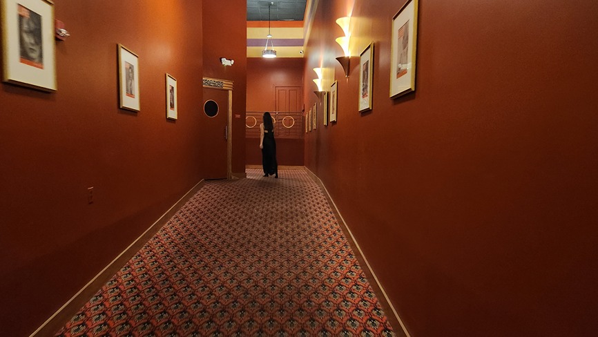 hallway at American Theatre