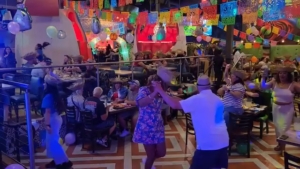 people dancing at cinco de mayo party
