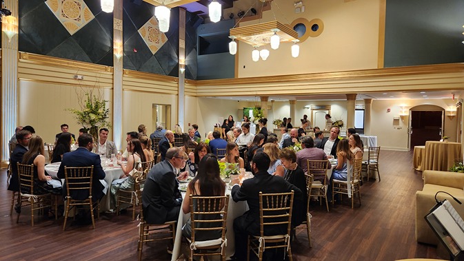 rehearsal dinner at American Theatre