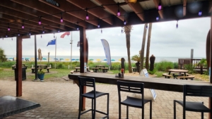 view from beachfront kitchen & bar