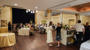 wedding rehearsal dinner at American Theatre