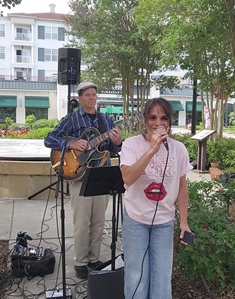 singer sitting in at Market Common Fashion Week event 2026