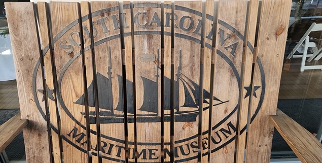 front sign at Maritime Museum in Georgetown SC