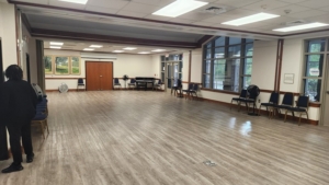 event space at CB Berry Community Center in Little River