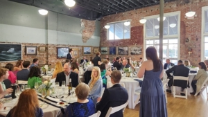 wedding rehearsal dinner at Maritime Museum