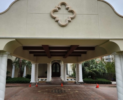entranceway at grand dunes ocean club