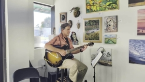 Dennis Winge at William H. Miller Studios during ArtWalk