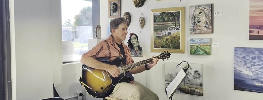 Dennis Winge at William H. Miller Studios during ArtWalk